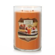 farm fresh peach large 2 wick tumbler candle image number 1