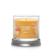 burning harvest signature candle on lid as tray image number 2
