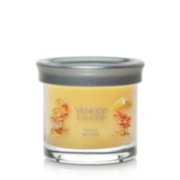 sunlit autumn signature small tumbler candle with lid image number 0
