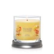 sunlit autumn signature small tumbler candle with lid as coaster image number 1