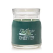 magical frosted forest signature jar candle with lid image number 0
