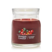 cranberry chutney signature jar candle with lid image number 1