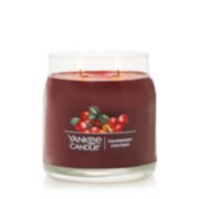 burning cranberry chutney signature jar candle image number 2
