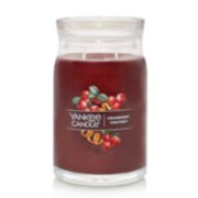 cranberry chutney signature large jar candle with lid