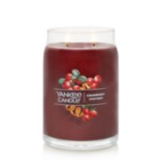 burning cranberry chutney signature large jar candle image number 2