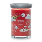 christmas eve signature large tumbler candle with lid