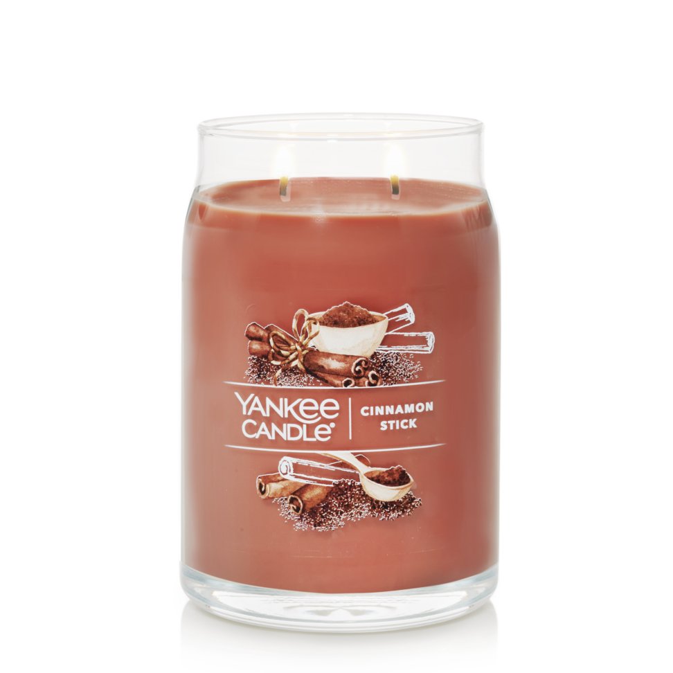 cinnamon stick signature large jar candle without lid