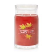 autumn leaves signature large jar candle image number 1
