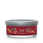 cranberry chutney signature five wick candle image number 1