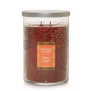 autumn wreath large two wick tumbler candle