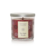 red apple wreath small tumbler candle