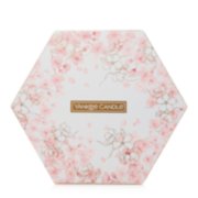 hexagonal gift box with sakura blossom design image number 1