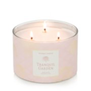tranquil garden three wick candle image number 2