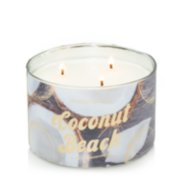 coconut beach three wick candle image number 2