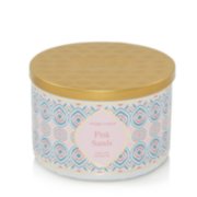 pink sands three wick candle image number 1