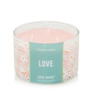 love pink sands three wick candle image number 3