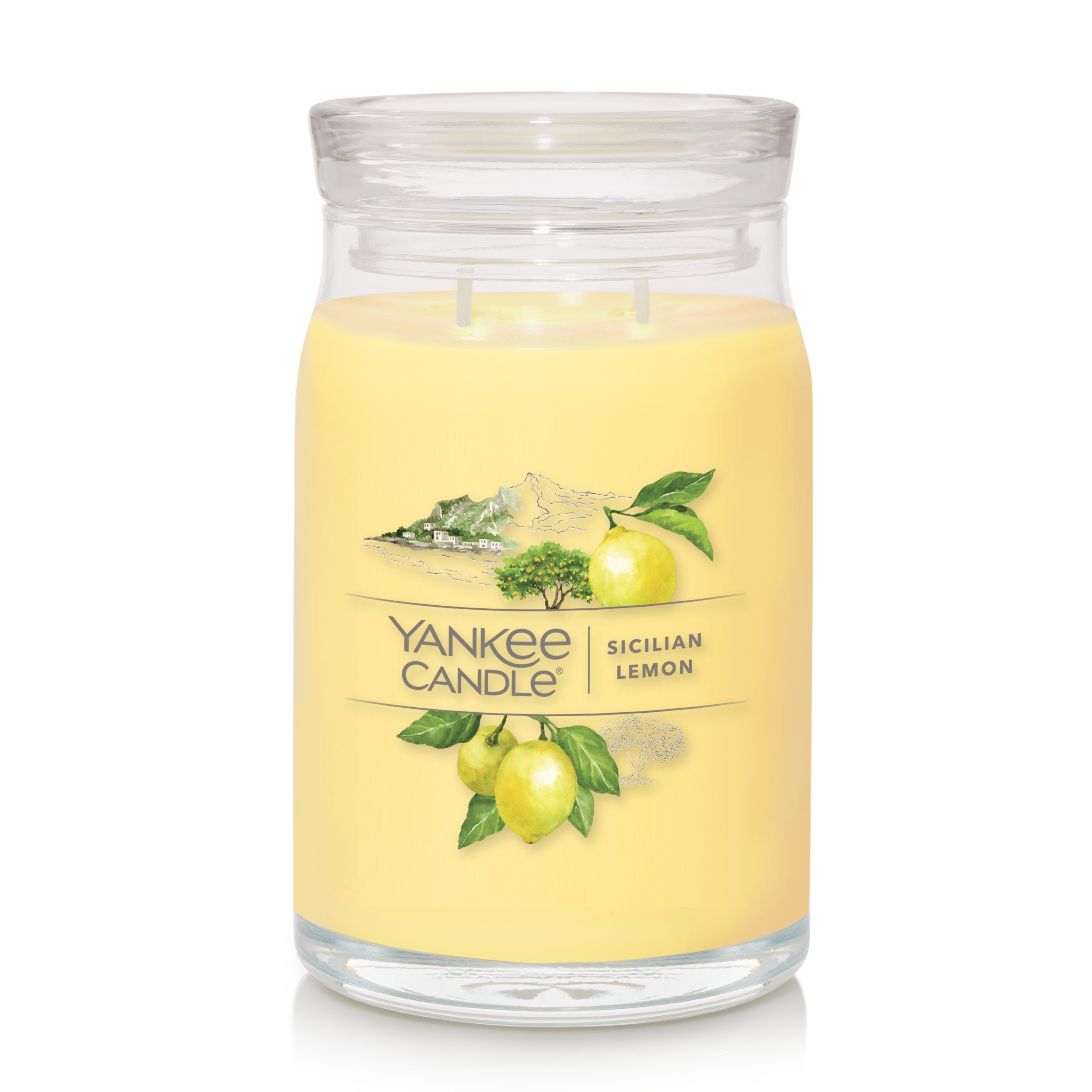 Sicilian Lemon 20 oz. Signature Large Jar Candle Signature Large Jar