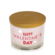 chesapeake bay candle sentiments collection happy valentines day three wick candle image number 3