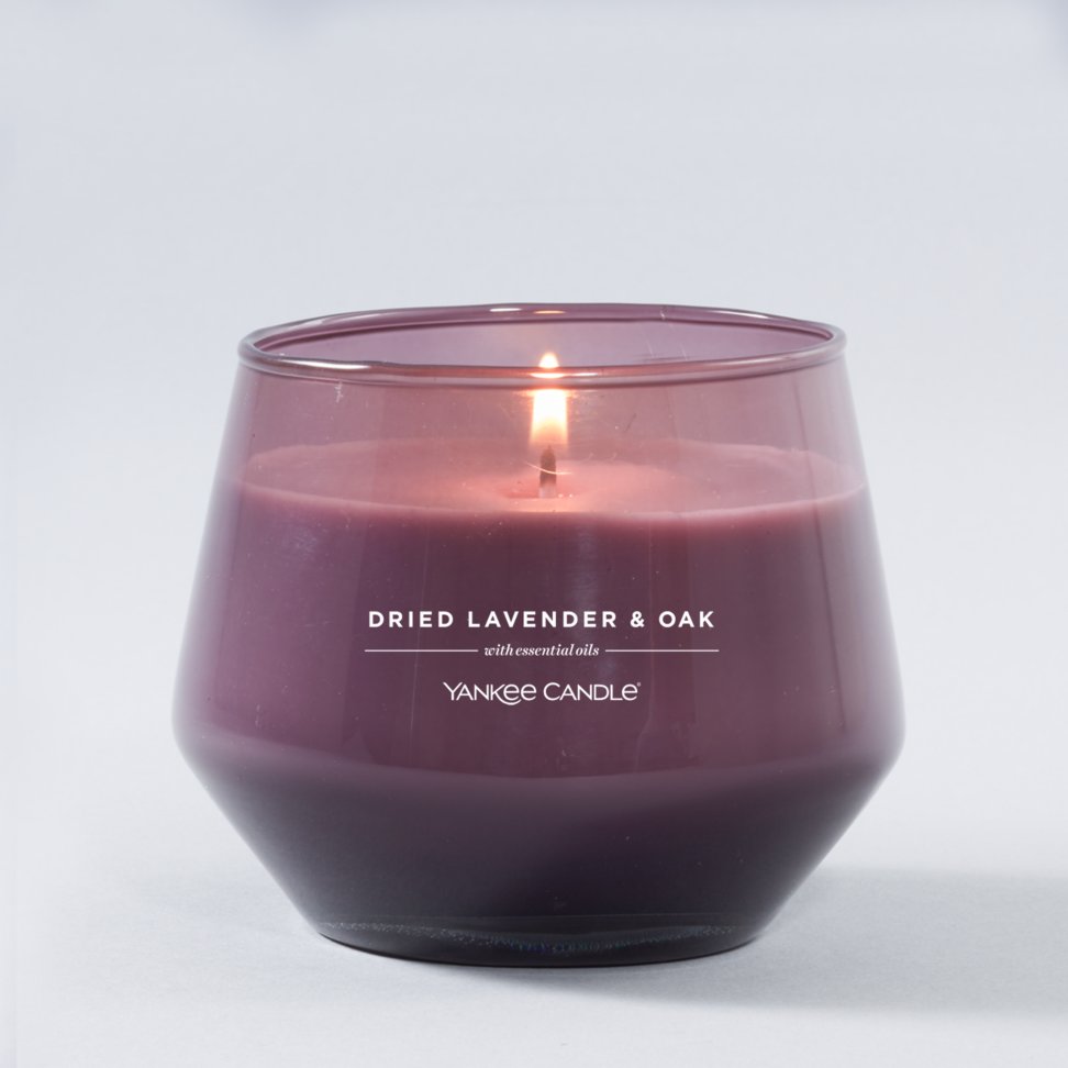 dried lavender and oak studio collection candle