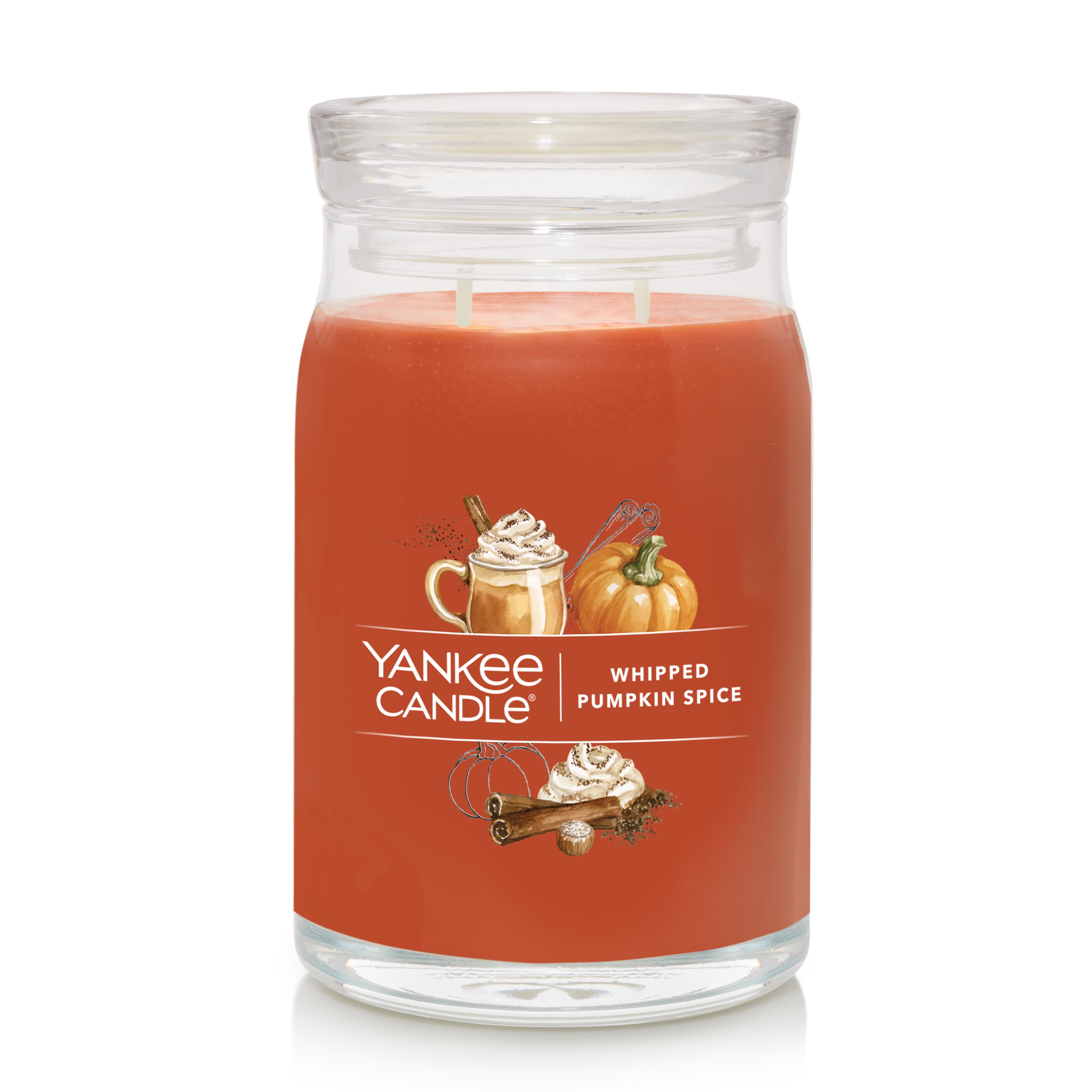 Whipped Pumpkin Spice 20 oz. Signature Large Jar Candle Signature