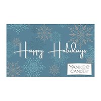 yankee candle happy holidays gift card design