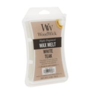 white teak woodwick wax melt image number 1