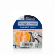 tangerine and vanilla wax melt single