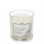 botany collection shea honey and almond 3 wick tumbler candle image number 2