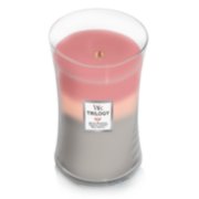 melon blossom and coastal sunset and palo santo large hourglass trilogy candle image number 2