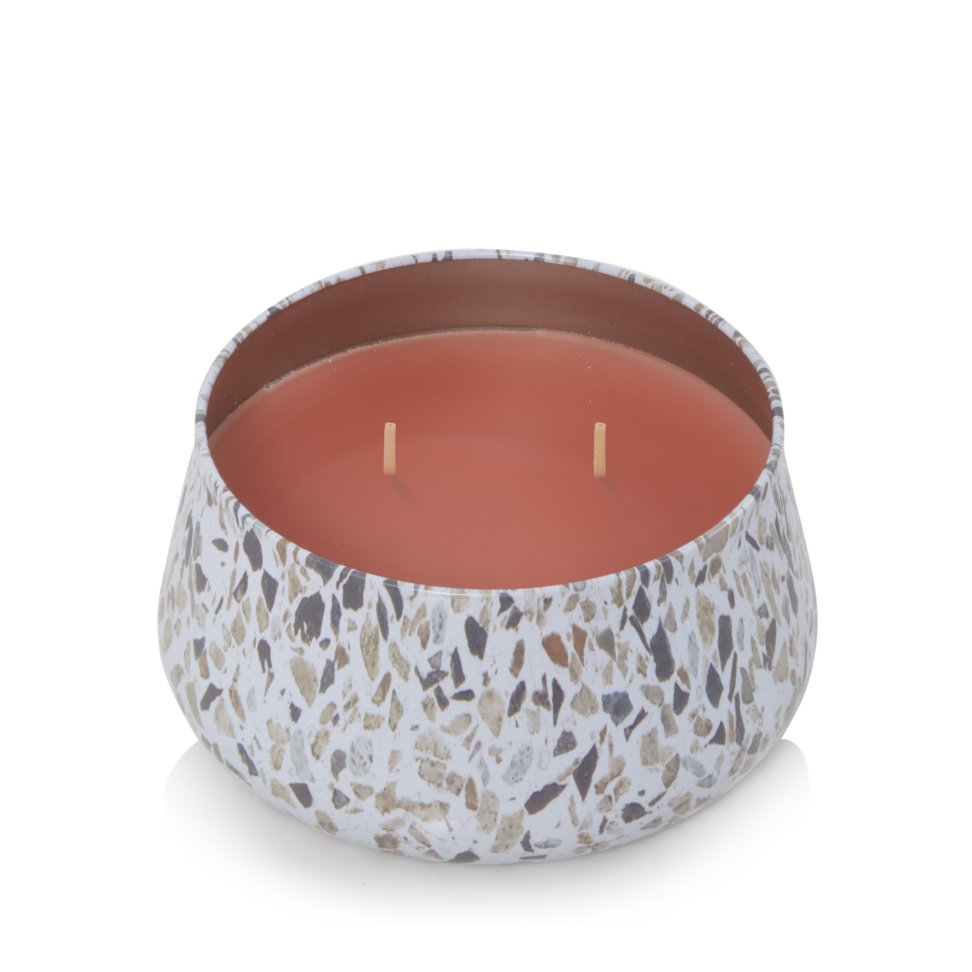 ocean hibiscus outdoor candle