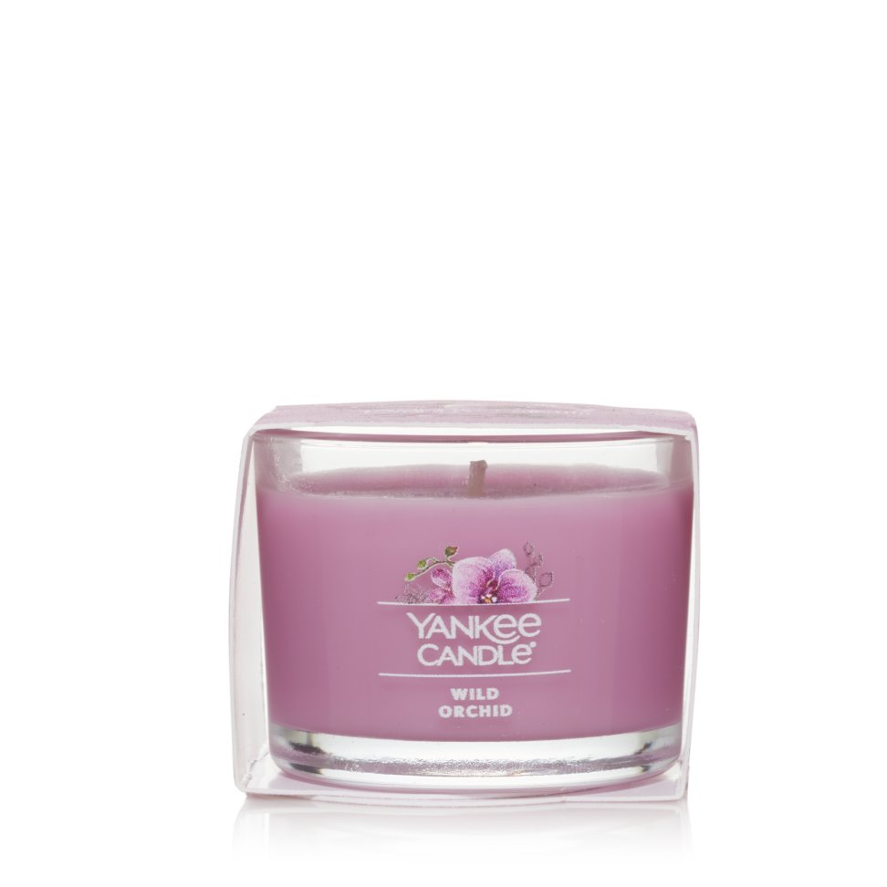wild orchid mini candle
