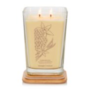 well living collection comforting vanilla and honey large square candle image number 6
