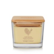 well living collection comforting vanilla and honey medium square candle image number 1