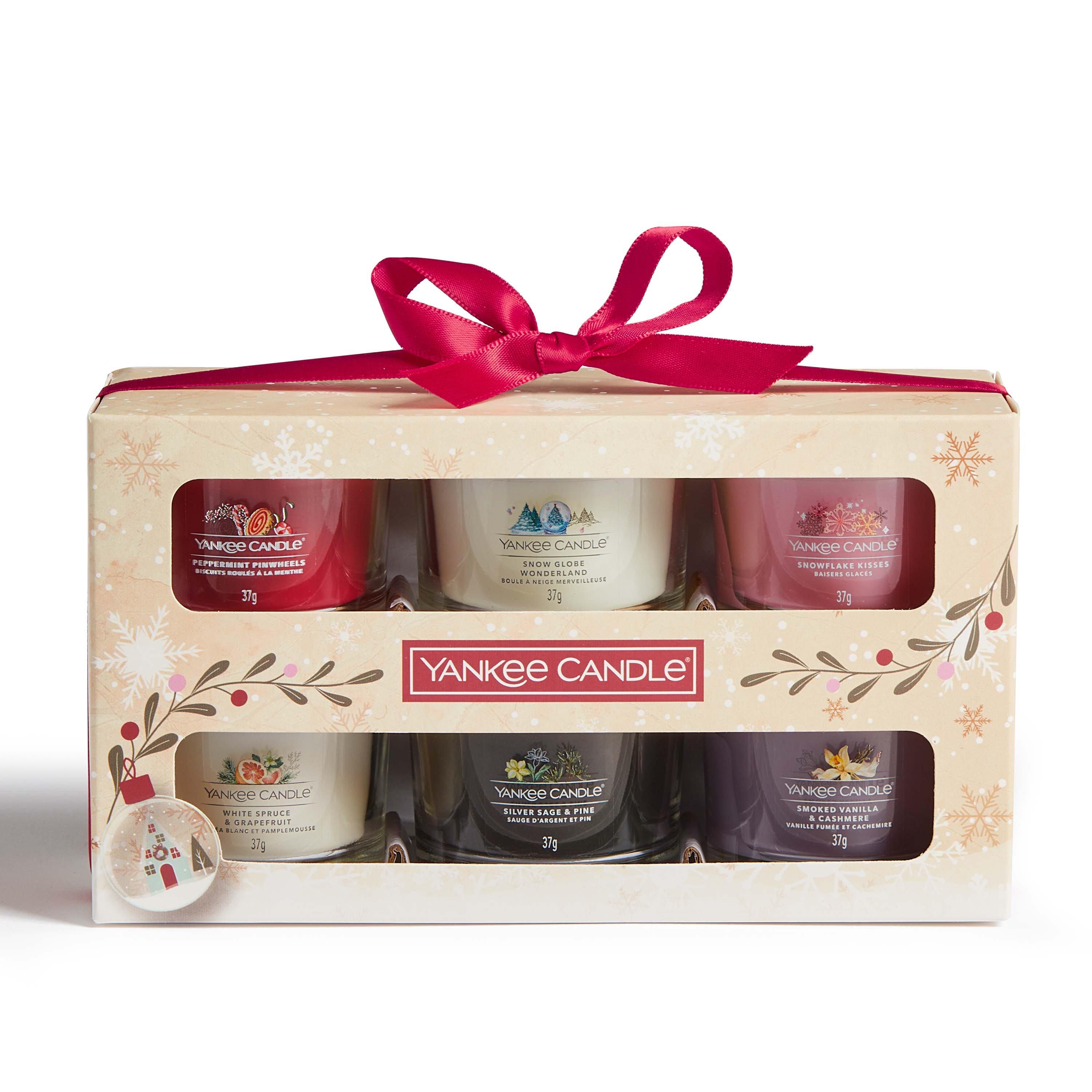 Yankee Candle Home Inspiration - Set Regalo 6 Candele Votive, Fragranze Variopinte Per Un'Atmosfera Accogliente, Confezione Regalo