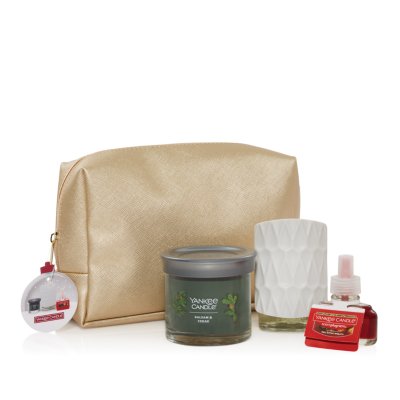 Gold Holiday Medium Tote