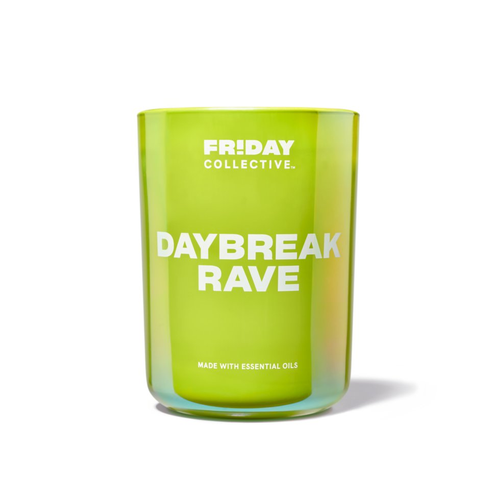 daybreak rave 1 wick 8 ounce candle made with essential oils