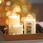 christmas cookie large 2 wick tumbler candle and regular tumbler candle on tray image number 5