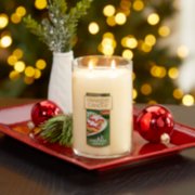 christmas cookie cream candles on tray image number 3