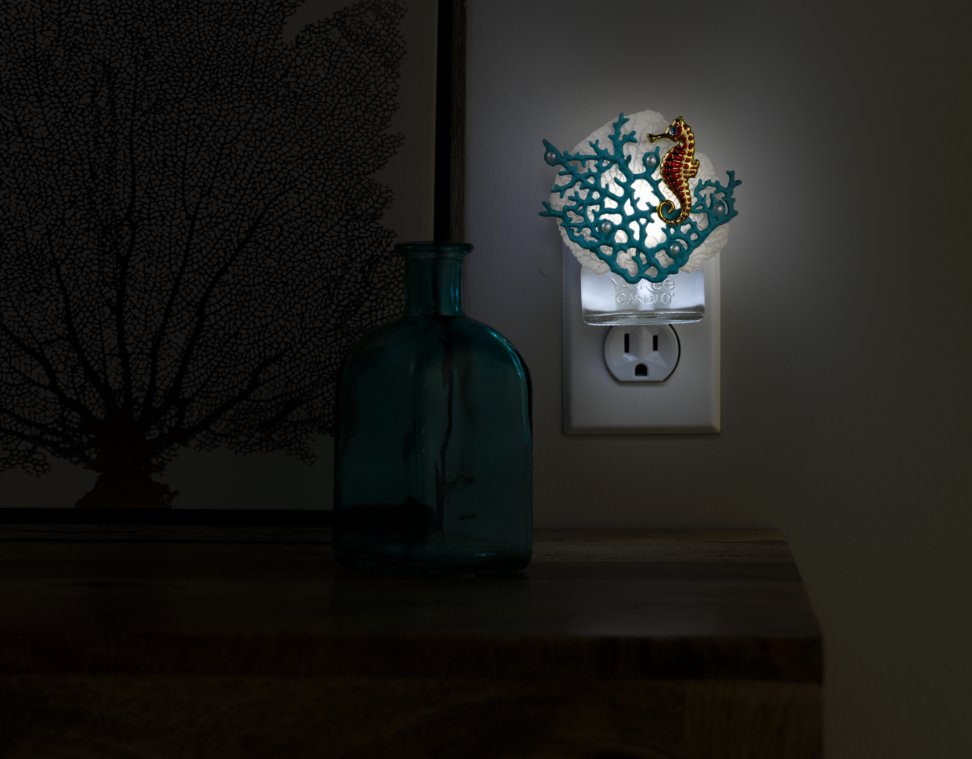 under the sea with light scentplug diffuser in socket