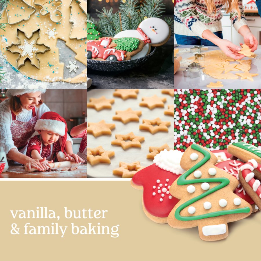 christmas cookie banner