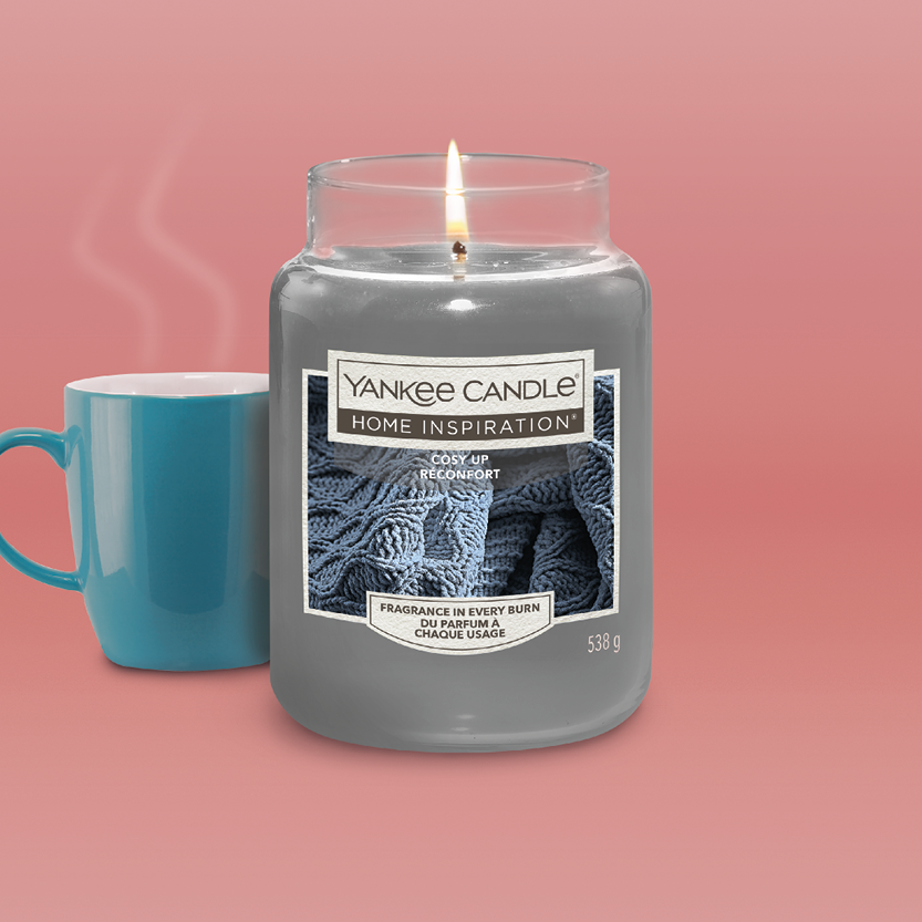 Yankee Candle Home Inspiration Cozy Up Candle, 19 oz.