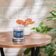 mediterranean breeze signature small tumbler candle on table image number 4