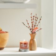 cinnamon stick signature small tumbler candle on mantle image number 4