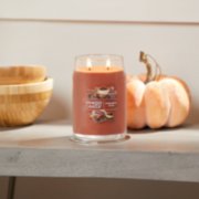 cinnamon stick signature large jar candle on mantle image number 4