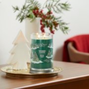 magical frosted forest signature large tumbler candle on table image number 6