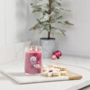 merry berry signature large jar candle on counter image number 4