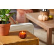 spiced pumpkin studio collection candle on table image number 3