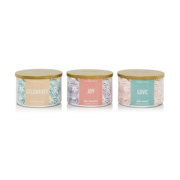 celebrate catching rays, joy lilac blossoms, and love pink sands celebrations collection 3-wick candles image number 4