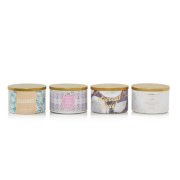 celebrate catching rays, wild orchid, coconut beach, and sakura blossom festival 3-wick candles image number 3
