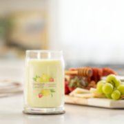 iced berry lemonade signature large jar candle on table image number 4